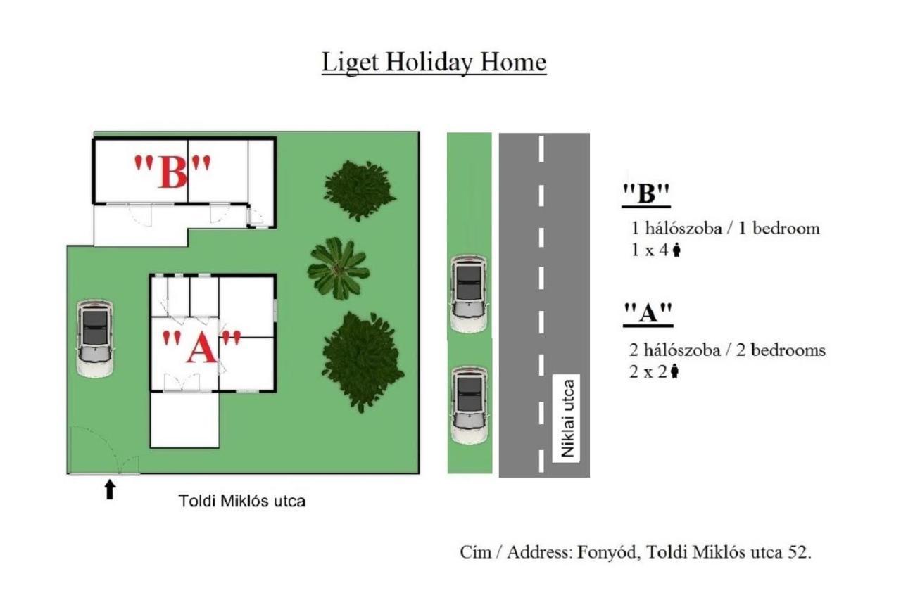 Liget Holiday Home Fonyod Exterior photo
