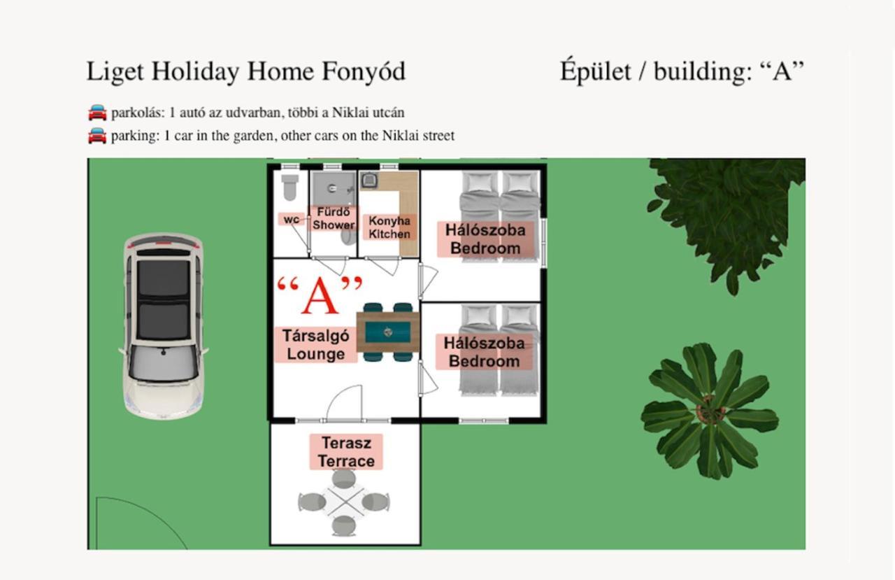 Liget Holiday Home Fonyod Exterior photo
